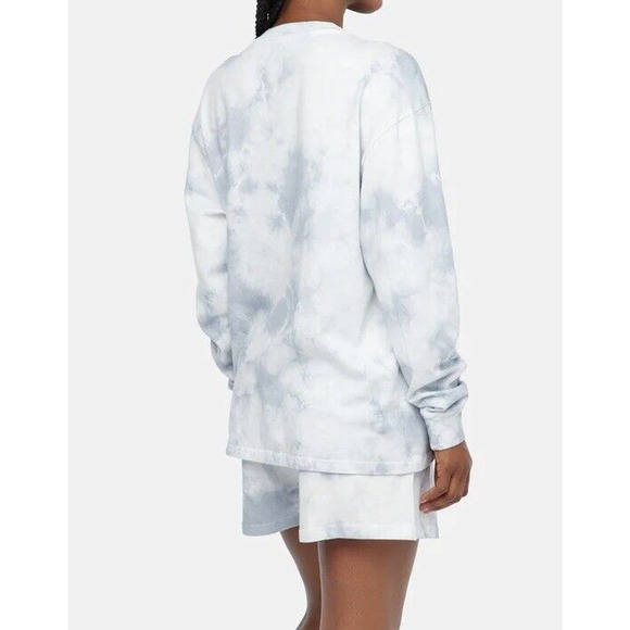 Lacausa Womens Lolo Henley Size Large Organic Cotton Unisex Cloud Wash‎ NWT - Picture 2 of 9